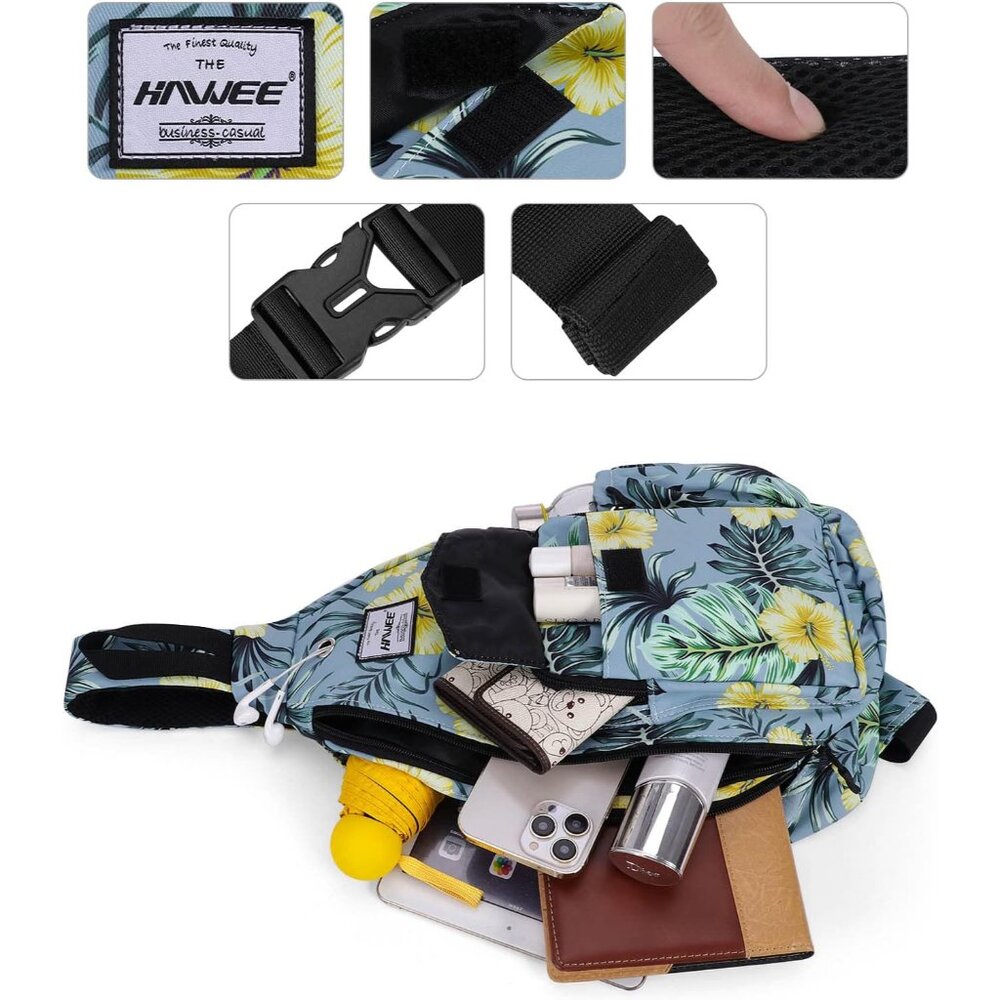 Adjustable Strap Sling Backpack - Lightweight & F… - image 6